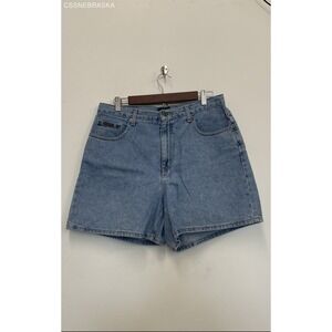 NY Jeans Co Blue Denim Shorts‎ Light Wash - Size 14 100% Cotton
